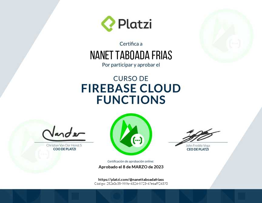 Curso de Firebase 5: Cloud Functions